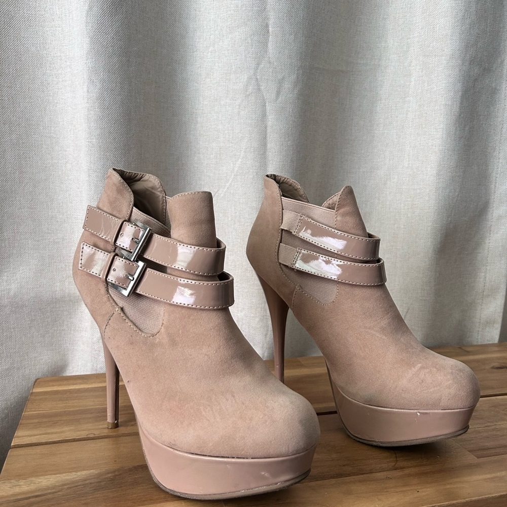 JustFab High Heel Booties